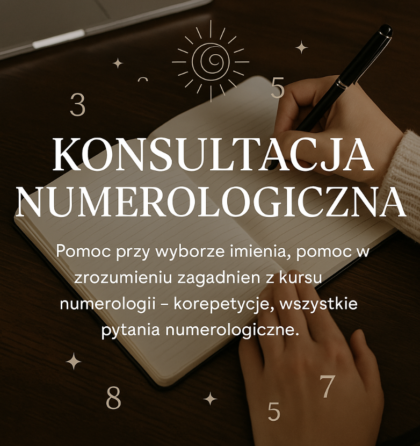 KONSULTACJA NUMEROLOGICZNA